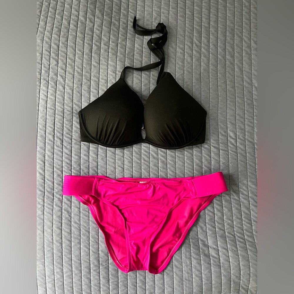 Kona Sol Padded Bikini Top Size 36 DD and Bottom